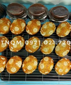 Bánh chuối nướng mix hạnh nhân 150g